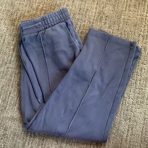 Blue, sweat pants, womens